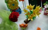 Modele wykonane przez koło origami w Aleksandrowie Ł. (fot. BP)